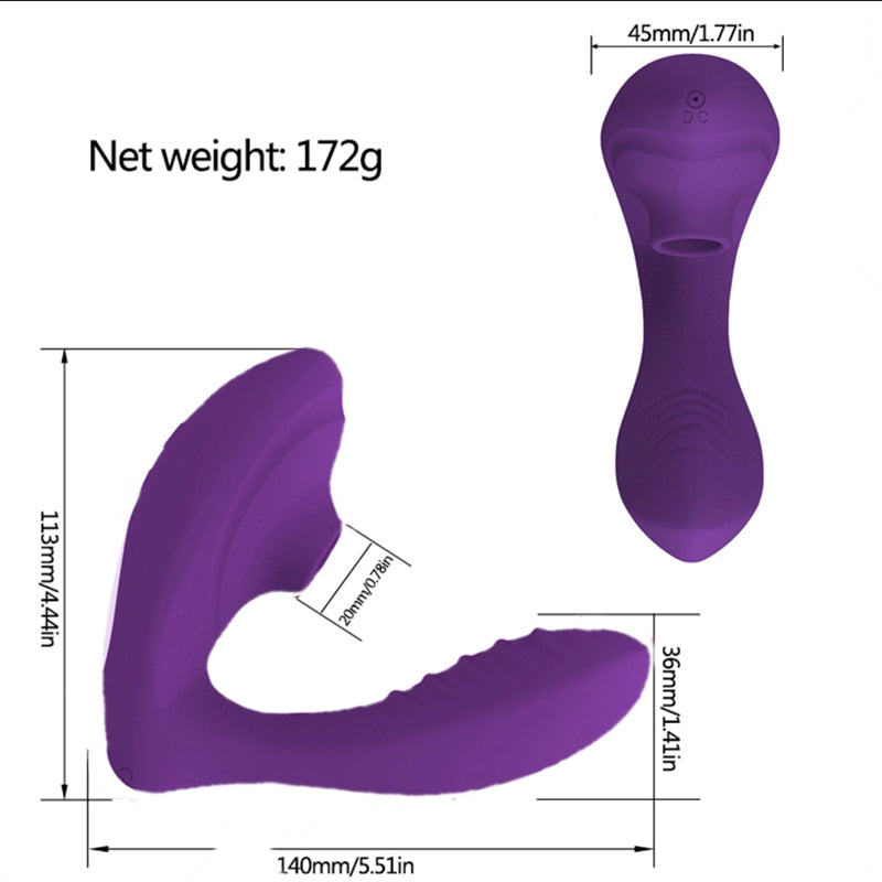 Suction Dildo Vibrator Features