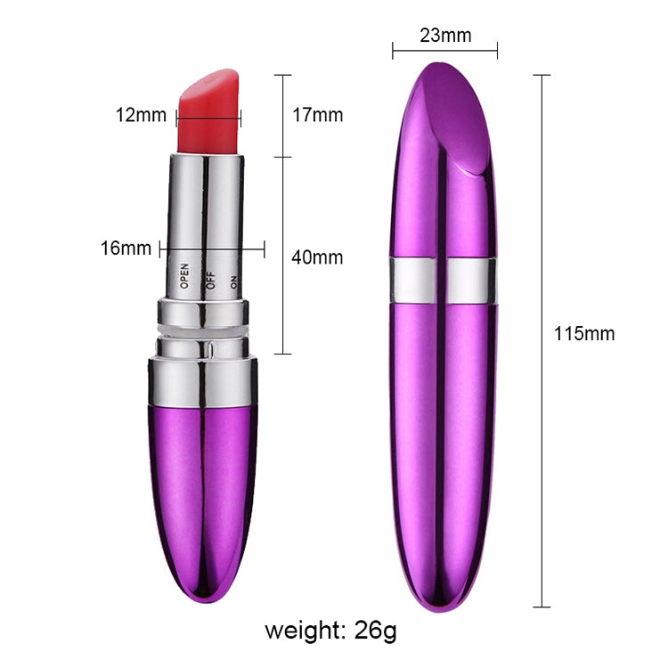 Pleasure Lipstick Vibrator Features